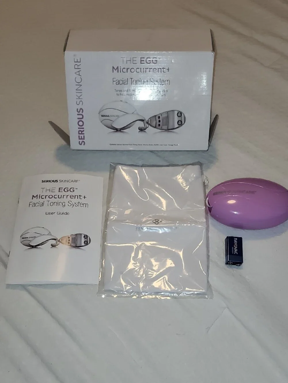 Serious Skincare The EGG Microcurrent+ Facial Toning System - Purple - Picture 6 of 9
